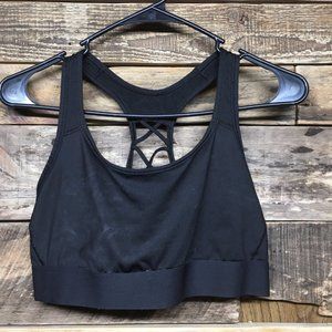 Victoria Sport Black Sports Bra Size L